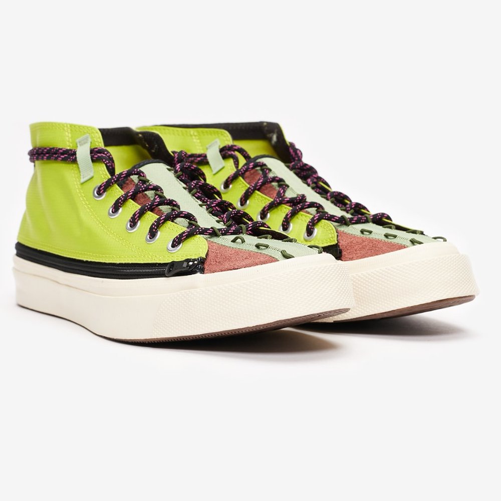 Converse Unisex Deck Star Zip Mid 170053C Love Bird Natural Ivory Black Mens 9.5